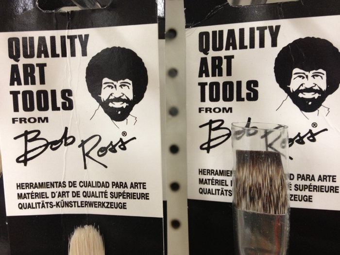달라스 근처 Lewisville Michaels Stores에서 발견한 Bob ross