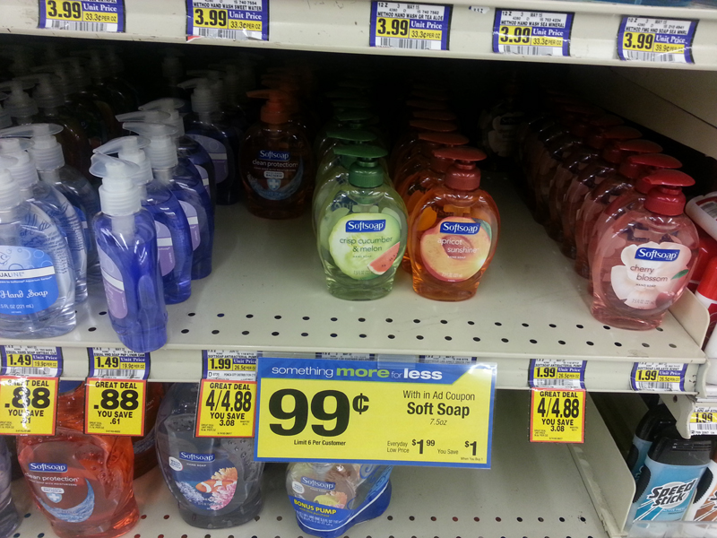 Softsoap $0.99